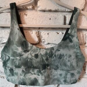 Lululemon Align Reversible Bra Diamond Dye Starlight Smoked Spruce - size 12